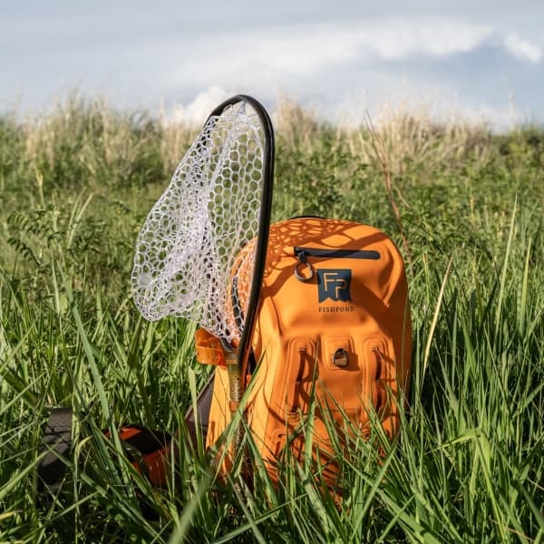 NCN 816332016240 Fishpond Nomad Canyon Fly Fishing Net On Thunderhead Backpack Square In The Wild