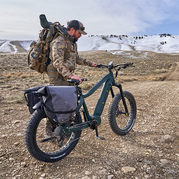 QuietKat Apex Electric Bike Out Hunting