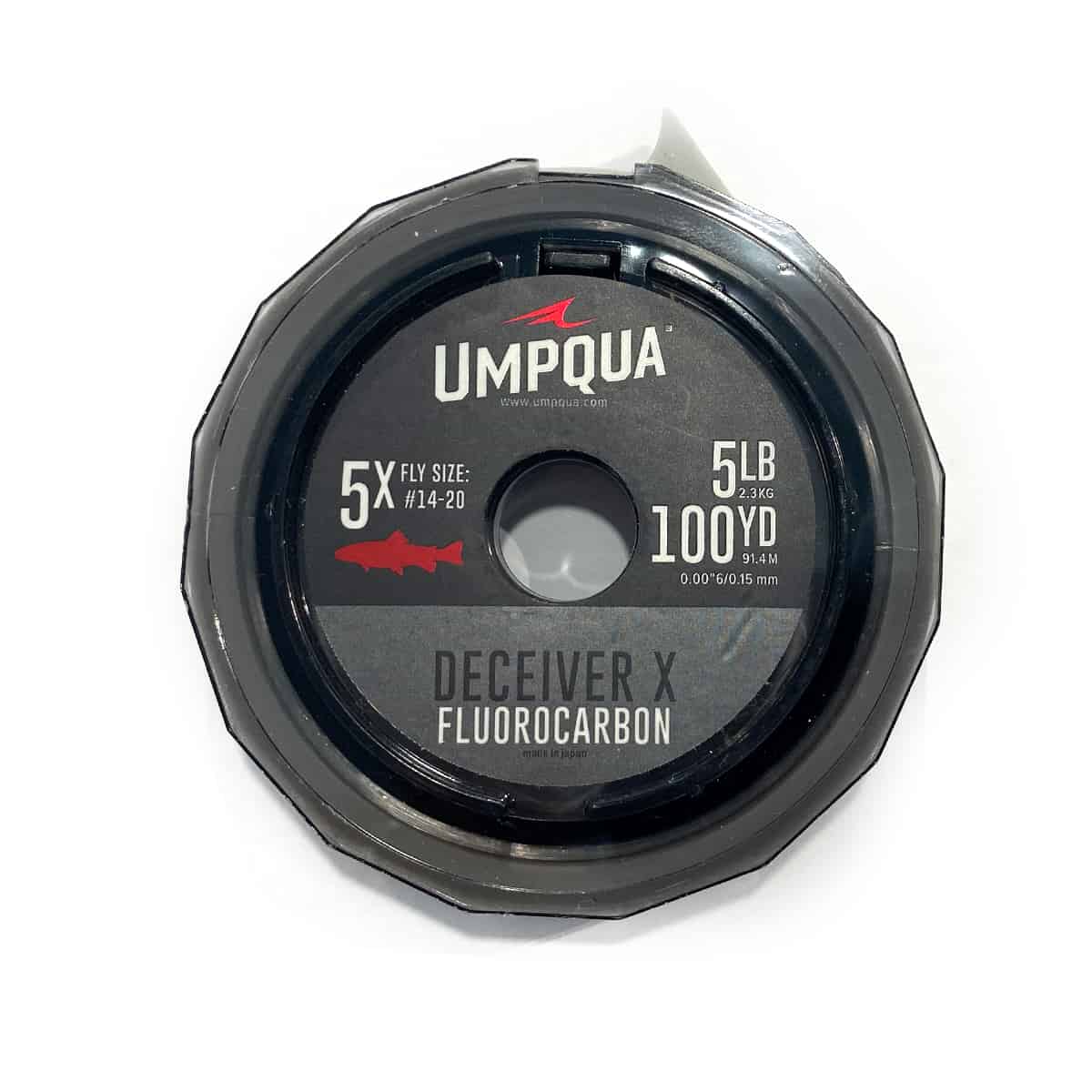 Trouthunter Fluorocarbon Fly Fishing Tippet - 50M spool - basin + bend