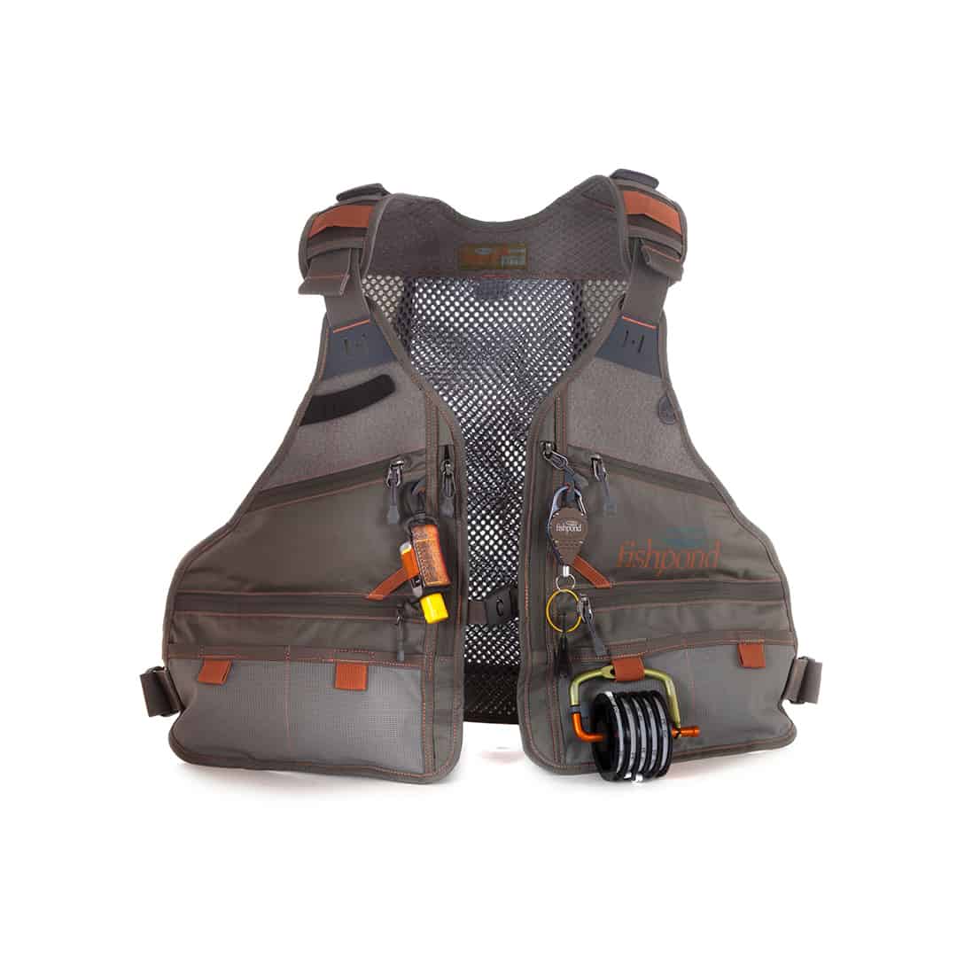 NEW Cortland Fly Fishing Vest MD/LG with pouches, Fly Patch, Rod  Attachments