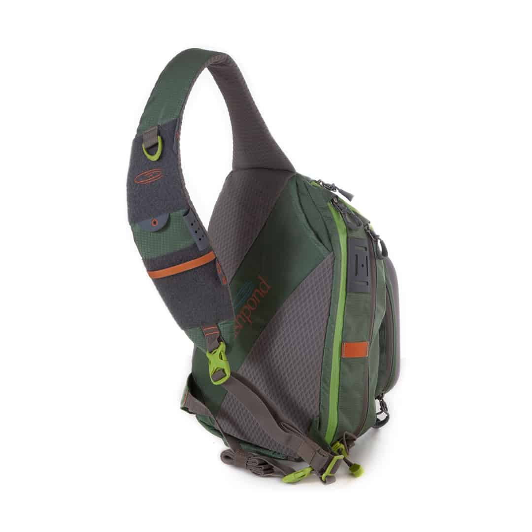 Allen Company Allen Company Cedar Creek Fly Fishing Sling Pack, Green In  The Fishing Gear Apparel Department At