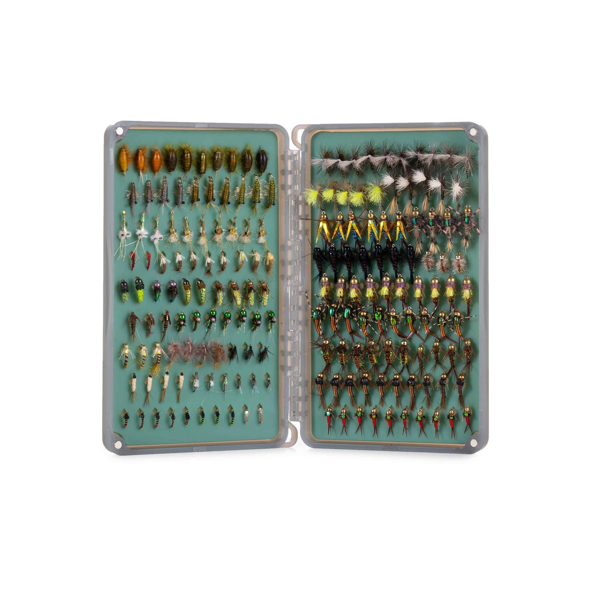 Fishpond Tacky Original Fly Box - 2X  Double Sided Silicone Fly Box -  basin + bend