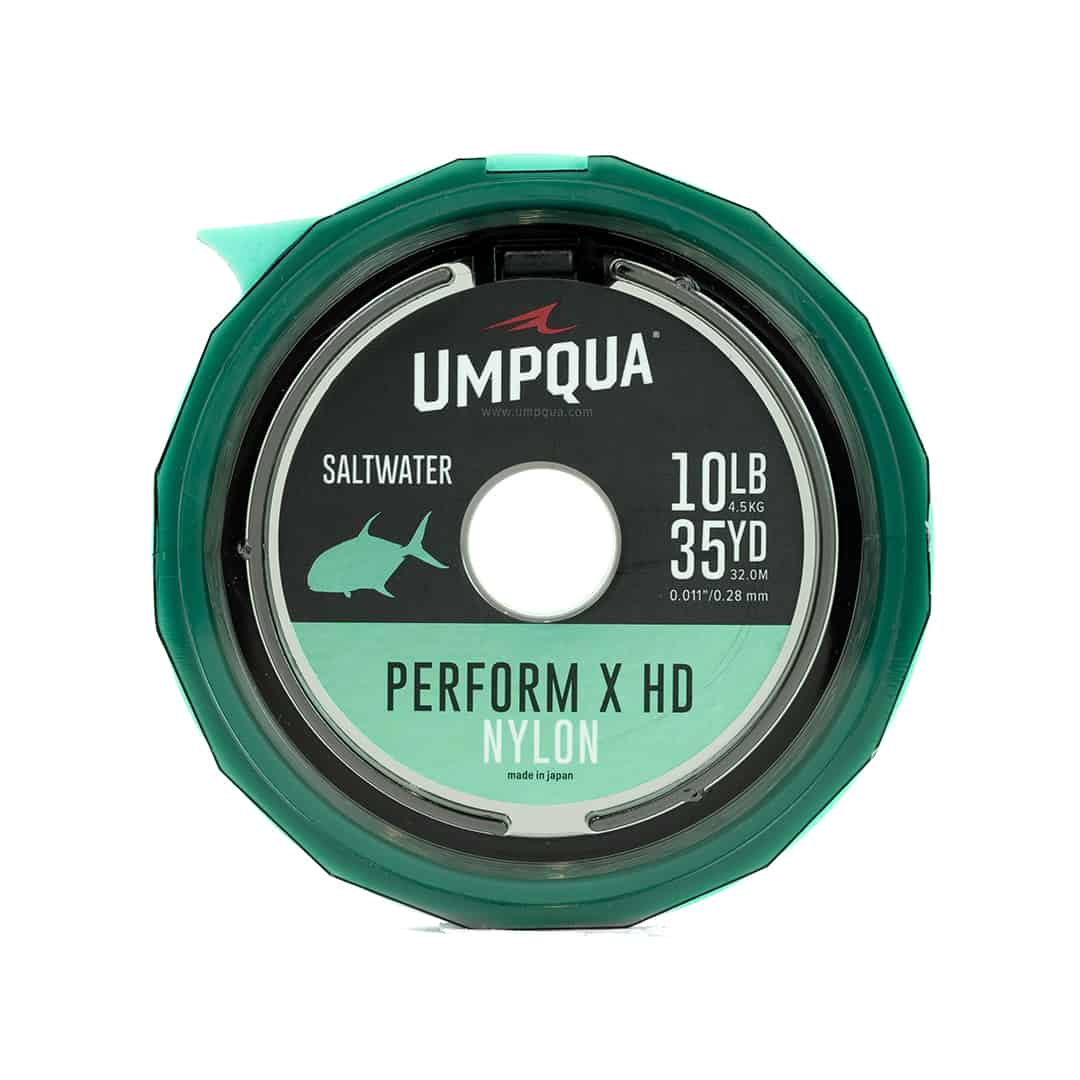 Umpqua Perform X Nylon Trout Tippet - 100 Yd. Guide Spool - basin + bend