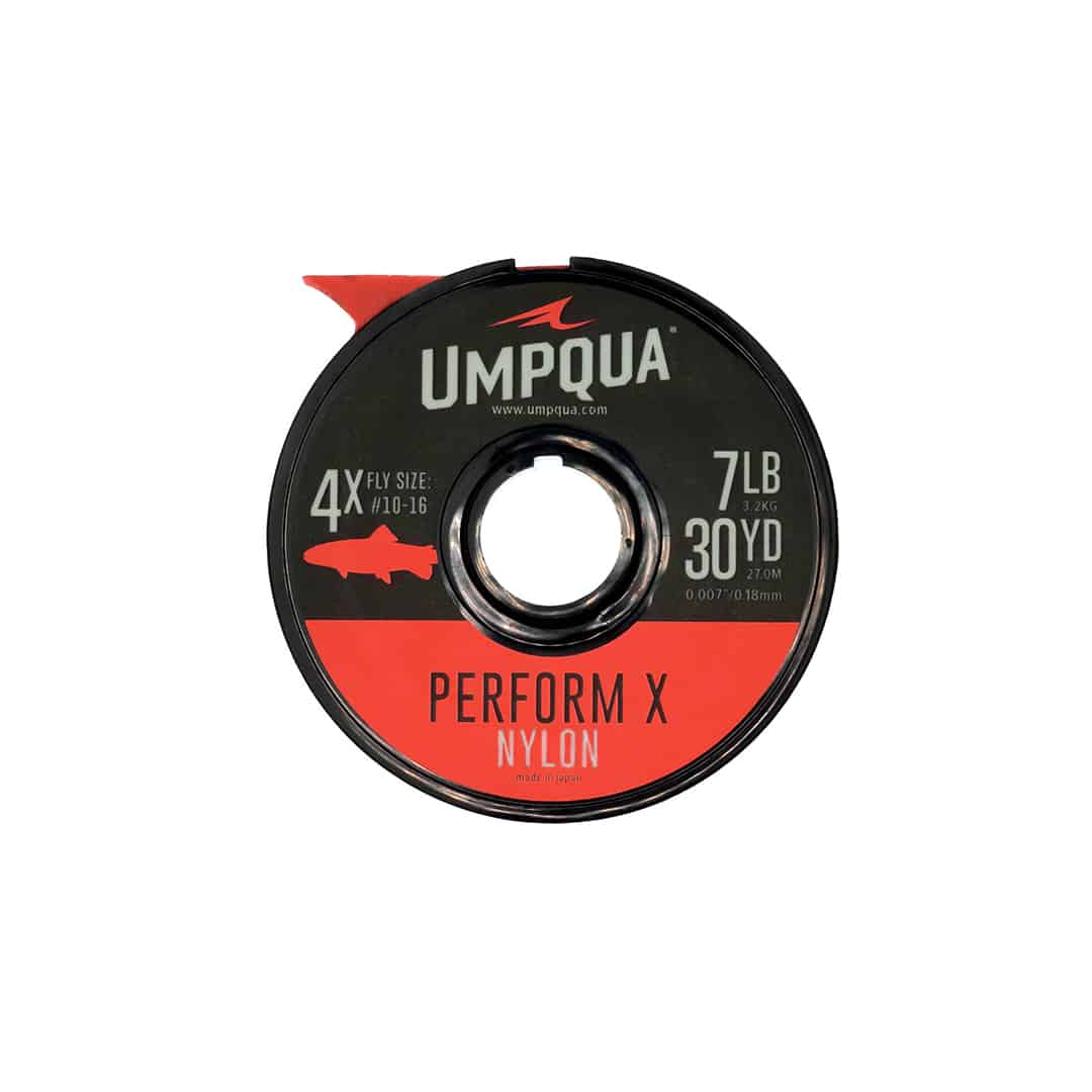 Umpqua Perform X Nylon Trout Fishing Leader - 3 Pack - basin + bend