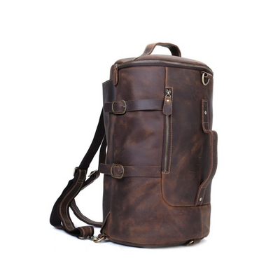Handmade Vintage Leather Backpack, Travel Backpack, Messenger Bag, Sling Bag 