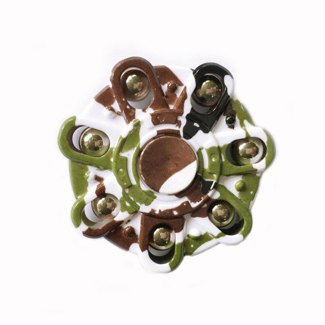 camo fidget spinner