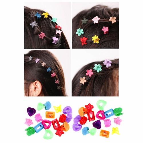 Download 90 Pack Small Mini Flower Butterfly Plastic Hair Claw ...