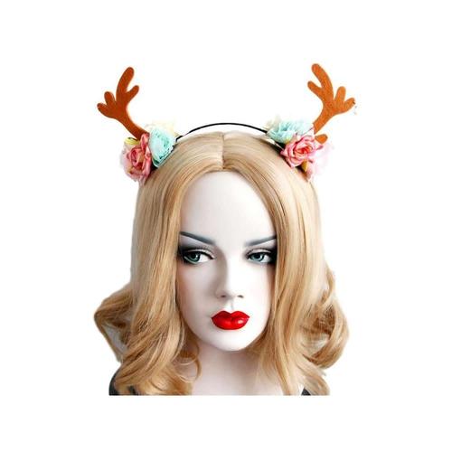 rhinestone reindeer headband