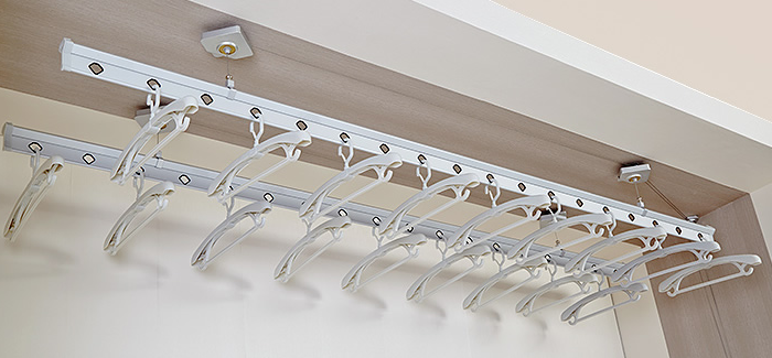 Diamond Ceiling Mounted Clothes Drying Rack Gw8911a