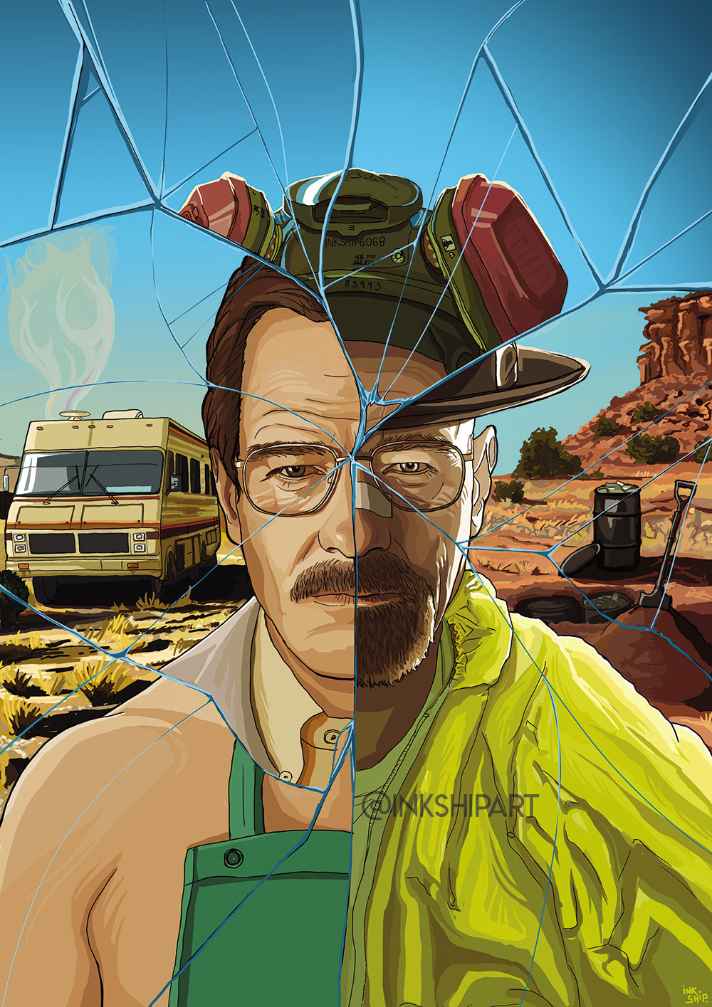 breaking bad art heisenberg