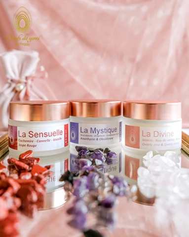 Bougies la sensuelle, la mystique, la divine de la boutique oeufs-de-yoni