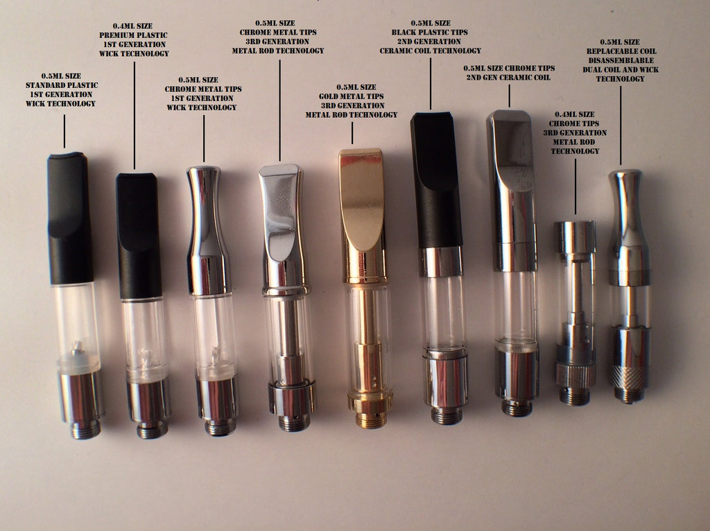 different types of vape batteries