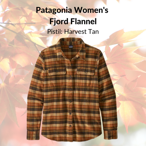 Patagonia Women's  Fjord Flannel (Pistil: Harvest Tan)