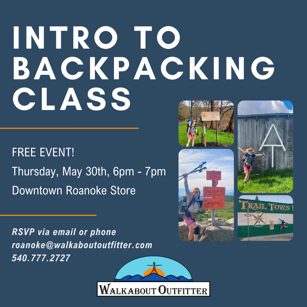 Free intro to backpacking class