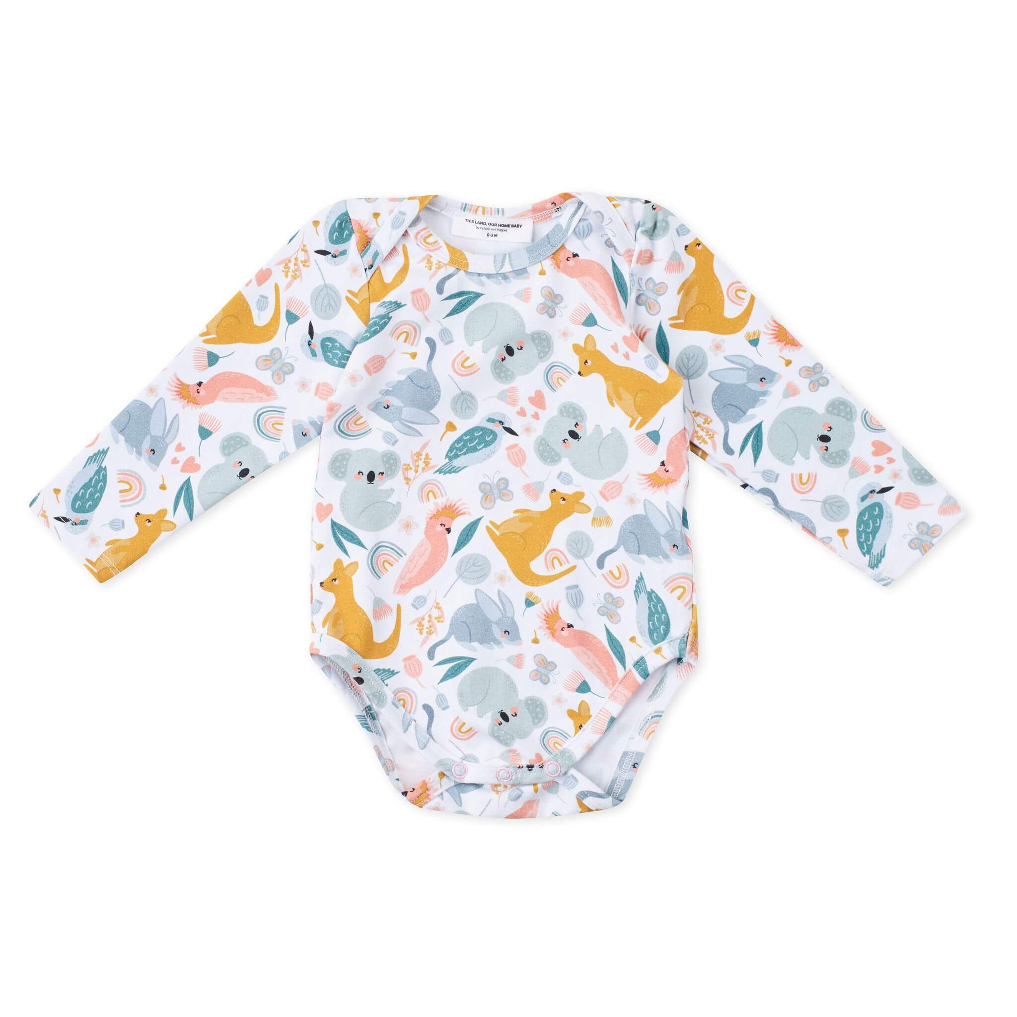 Australian Animals Baby Romper