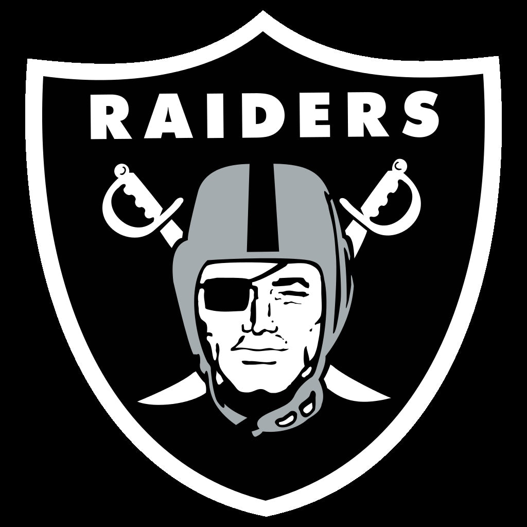 Las Vegas Raiders Circle Logo Vinyl Decal Sticker 5 Sizes Sportz For Less