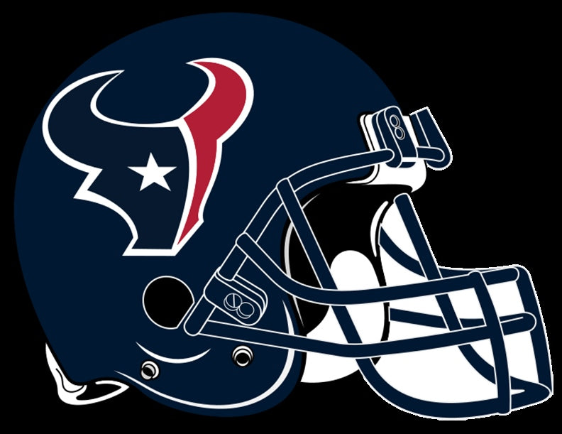 Houston Texans Helmet Sticker Vinyl Decal / Sticker 5 sizes!! | Sportz ...