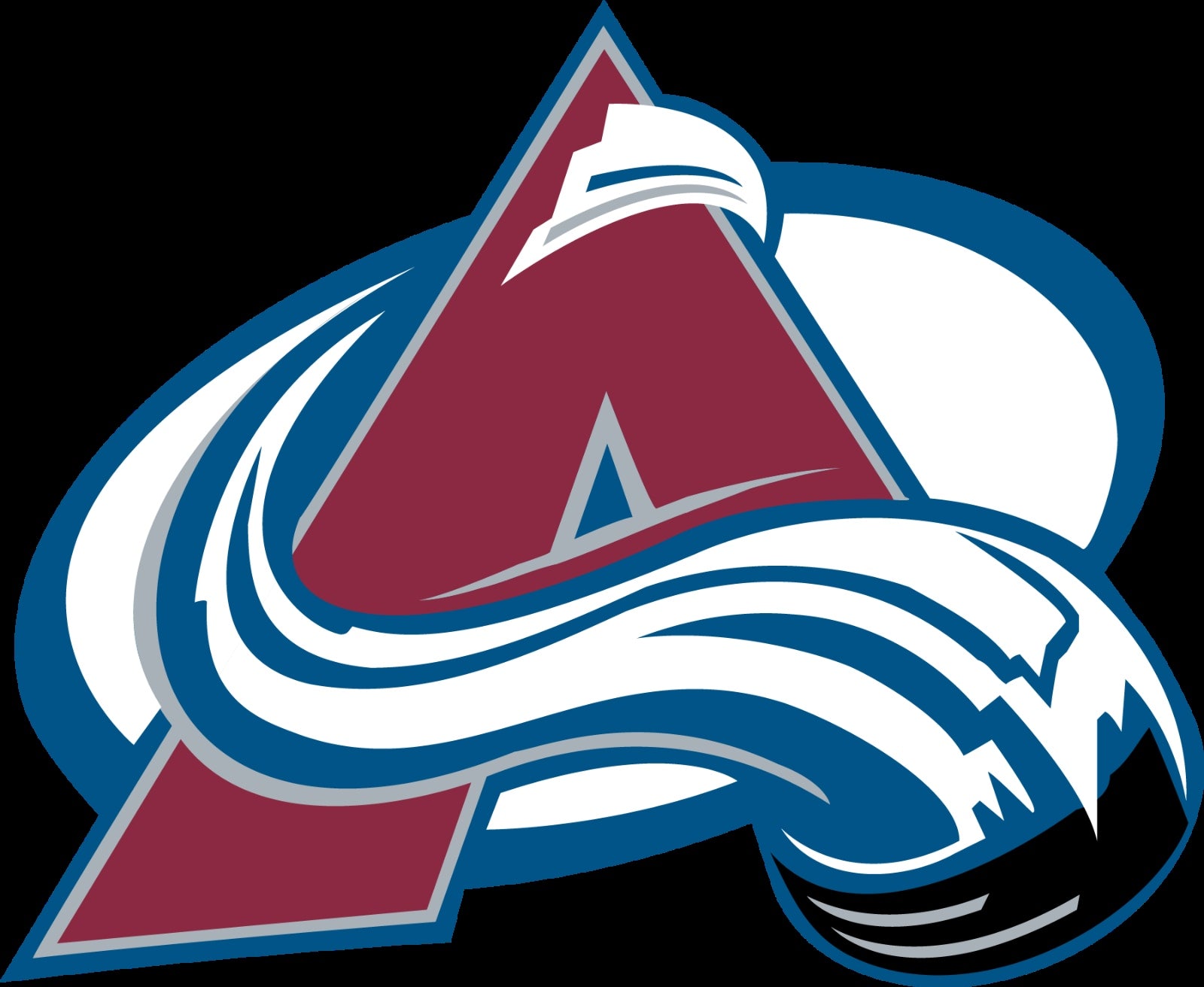 Colorado Avalanche Circle Logo Vinyl Decal Sticker 5 Sizes