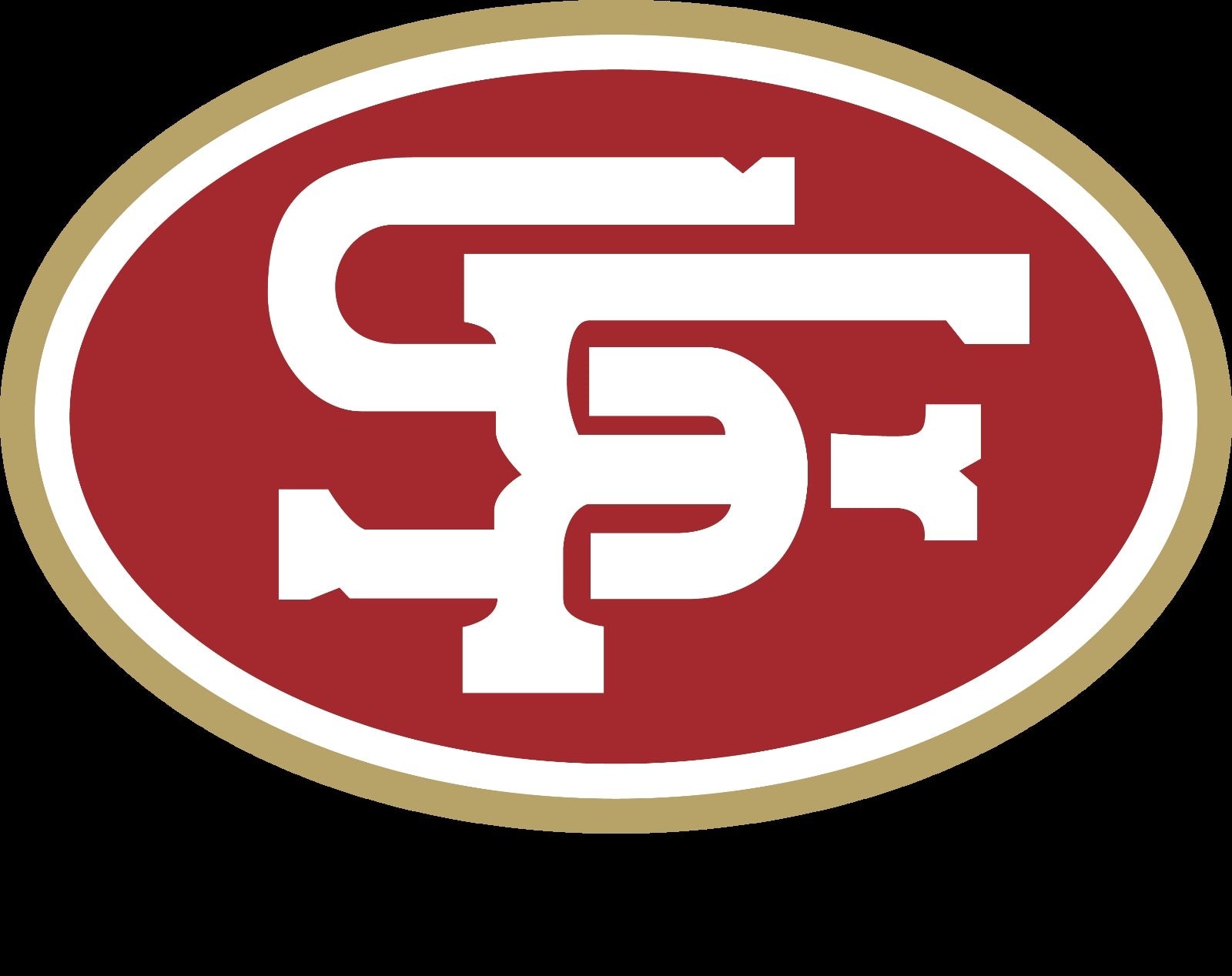 San Francisco 49ers Alternate Future logo Vinyl Decal / Sticker 5 size ...