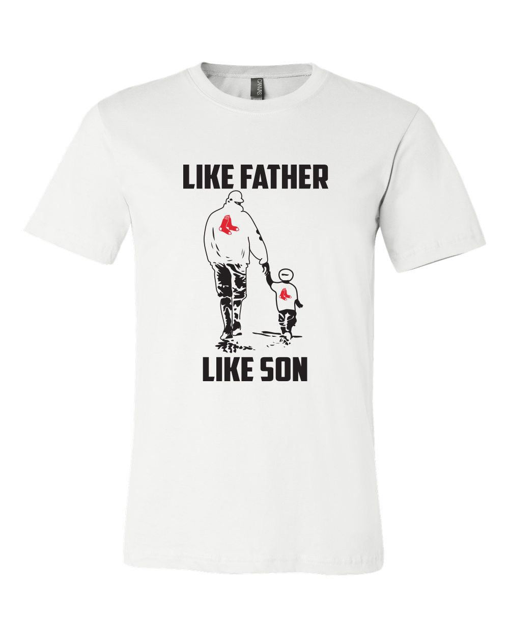 like father like son red sox shirt