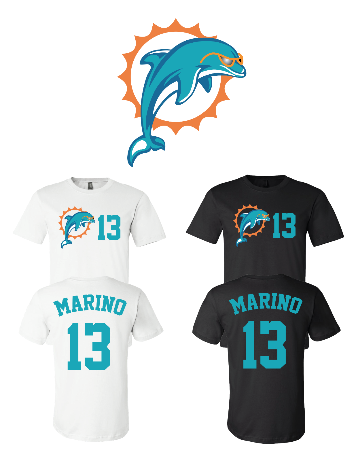 miami dolphins jersey shirt