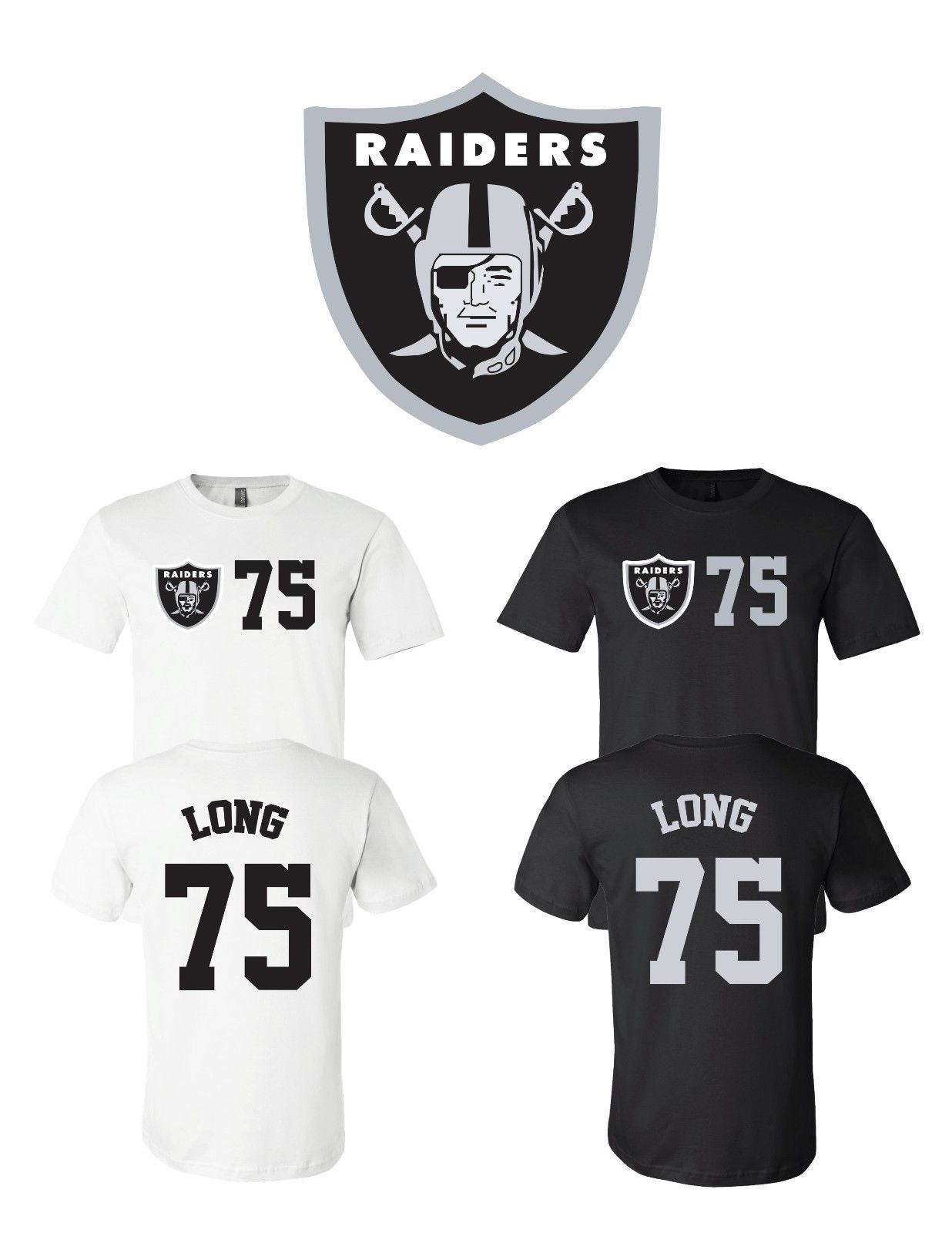 raiders jersey shirt