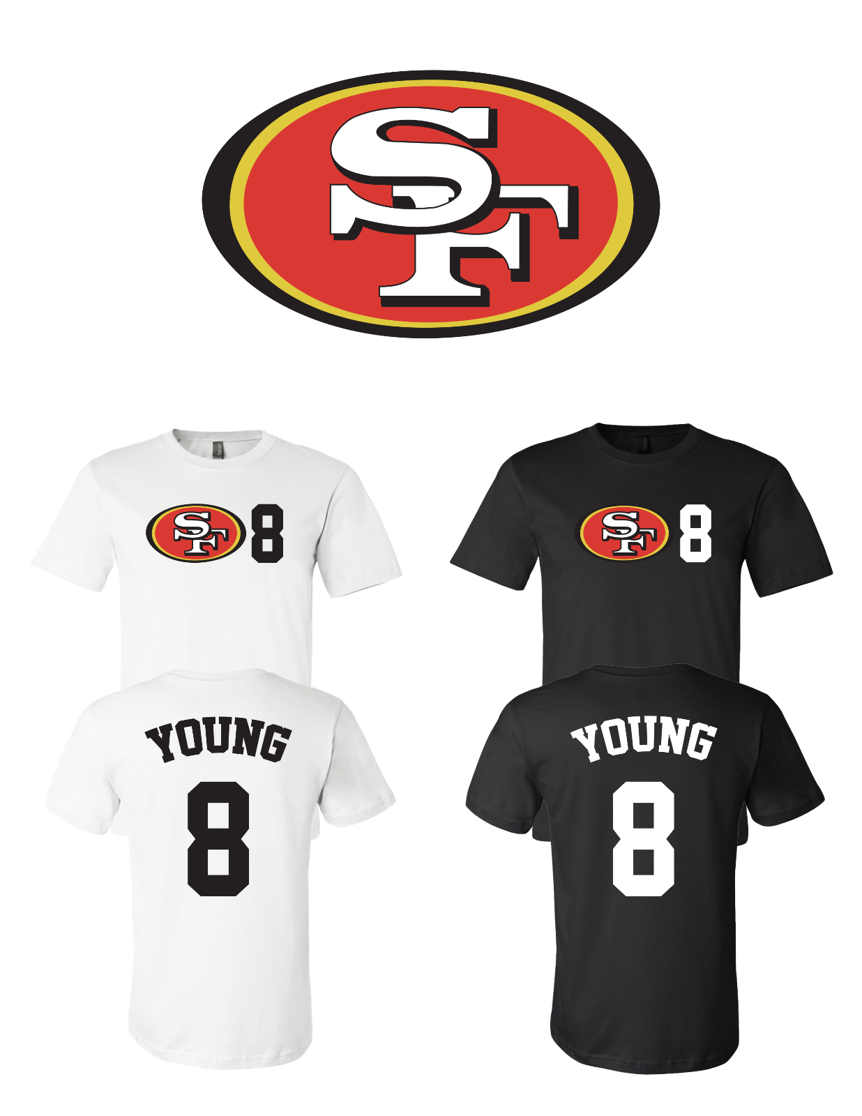 young 49ers jersey