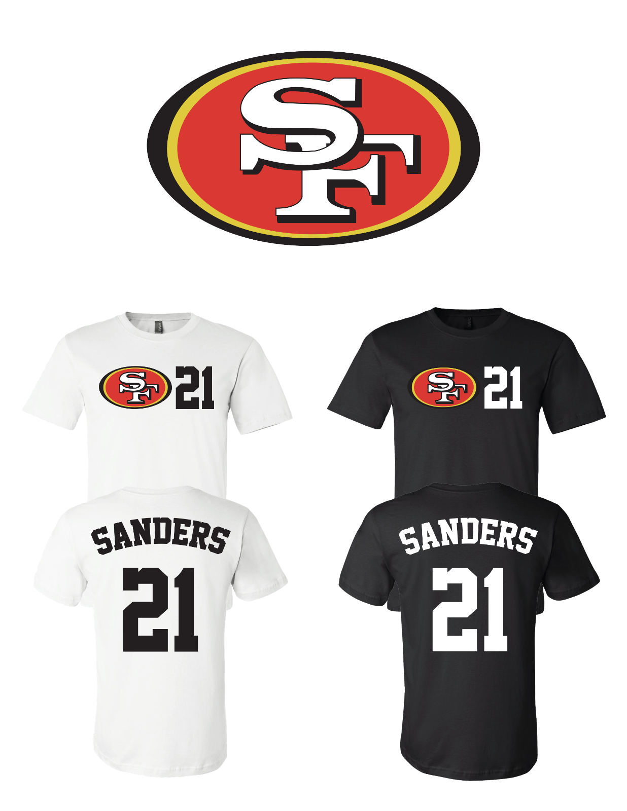 deion sanders san francisco 49ers jersey