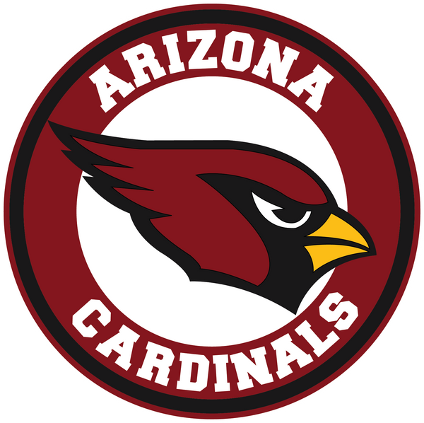 Arizona Cardinals Circle Logo Vinyl Decal / Sticker 5 sizes!! | Sportz ...