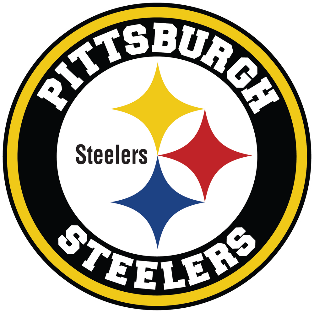 Pittsburgh Steelers Circle Logo Vinyl Decal Sticker 5 Sizes   Pittsburgh Steelers Circle 1000x 