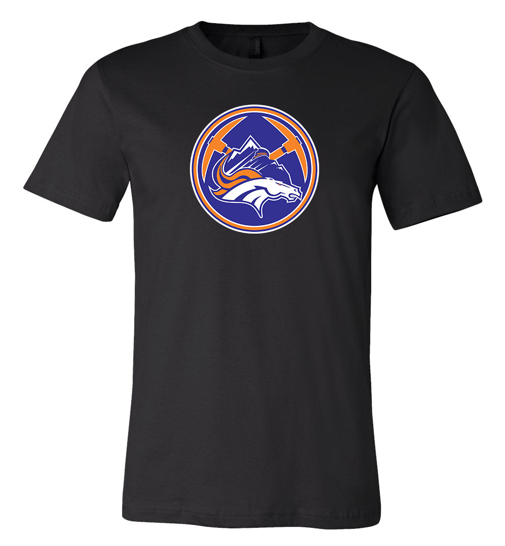 Men's New Era Cream Denver Broncos Sideline Chrome T-Shirt