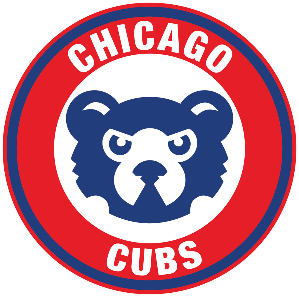 Chicago Cubs Circle Logo Vinyl Decal / Sticker 5 sizes!! | Sportz For Less