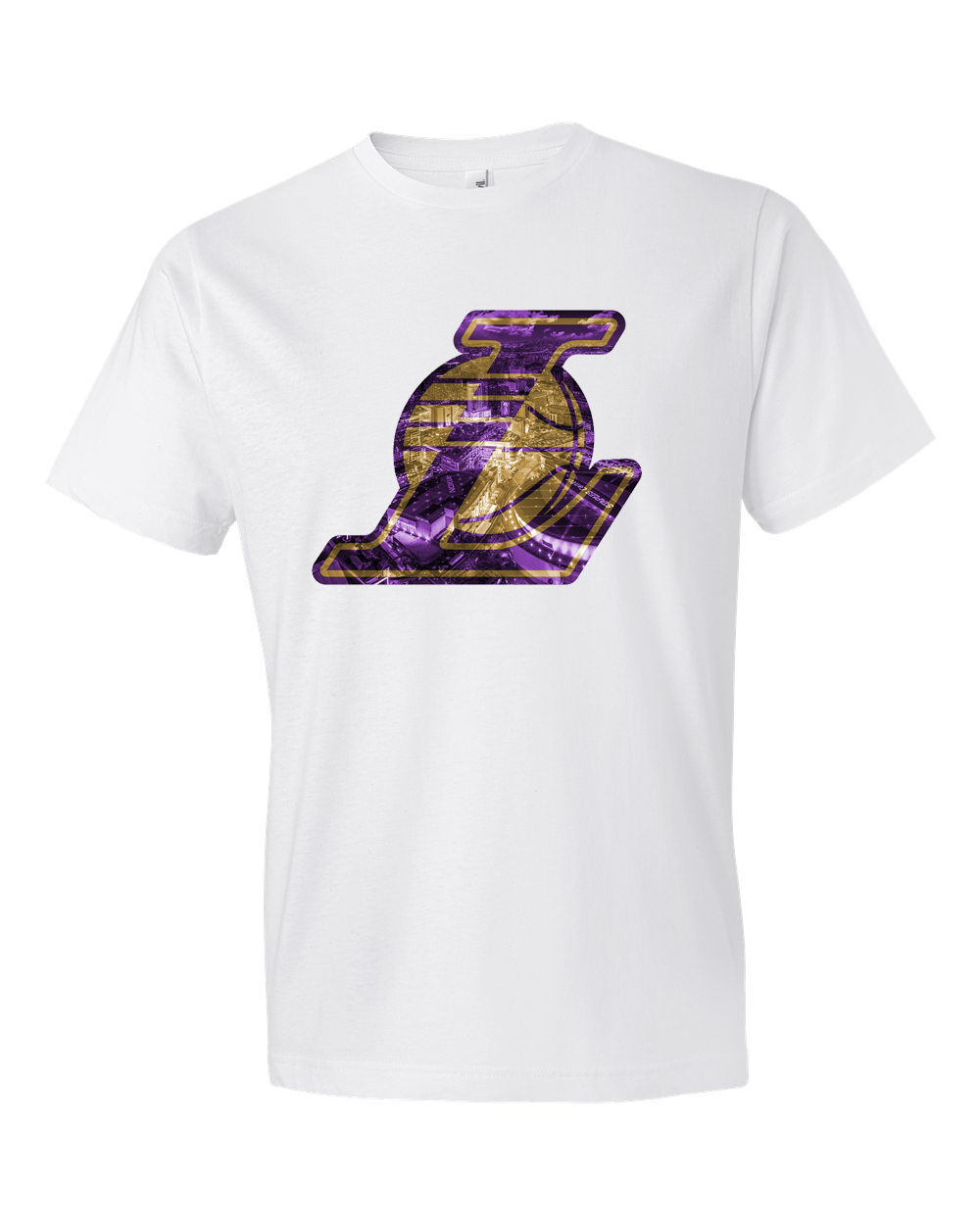 Los Angeles Lakers city design logo T shirt S through 3XL!! | Sportz ...