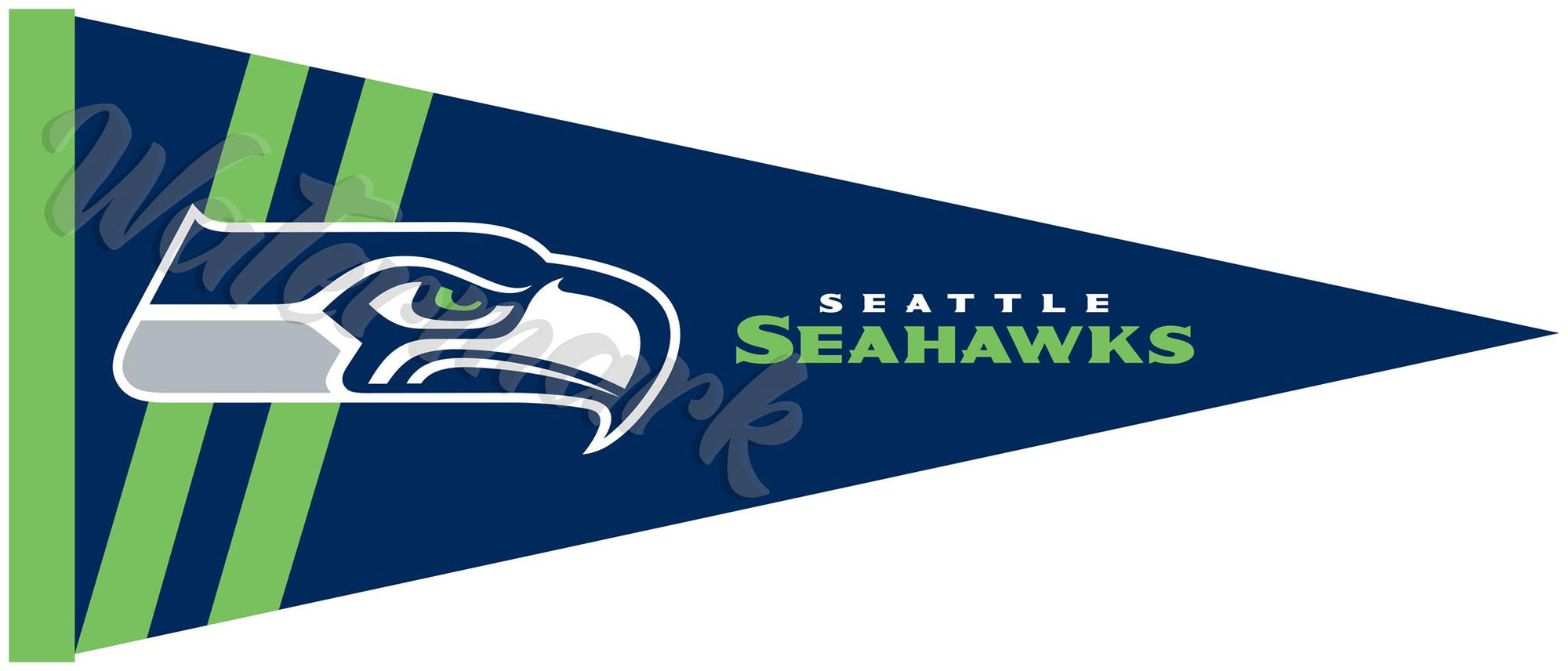 Seattle Seahawks Alternate Future Helmet Logo Vinyl Decal Sticker 5