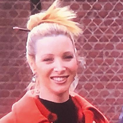 Phoebe Buffet wears Hair Sticks in late 90's Friends TV show