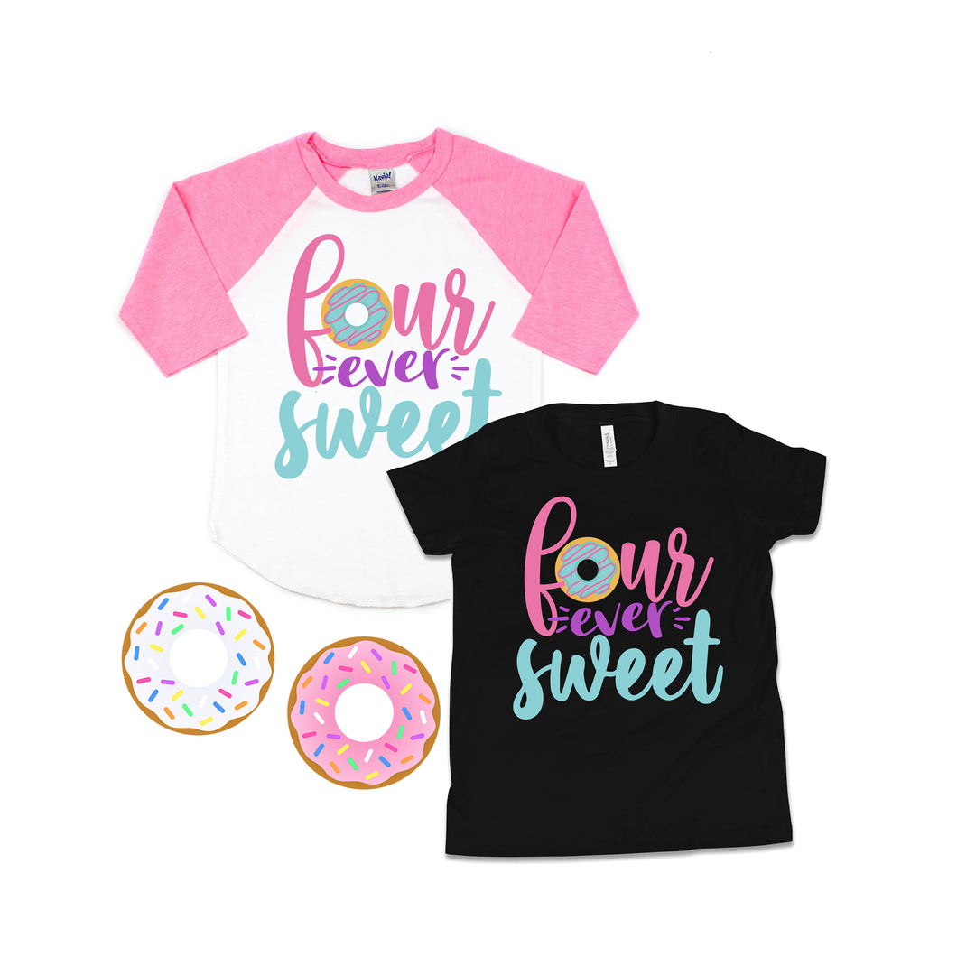 donut grow up birthday shirt