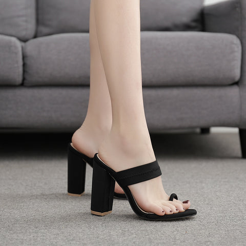 slip on stiletto heels