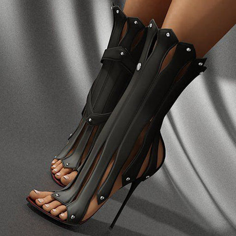 high stiletto boots