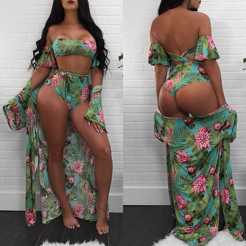 bikini set with cover up