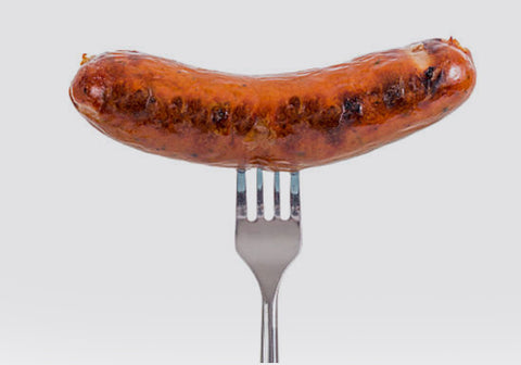 Processed meats like sausage and hotdog are high in cholesterol 