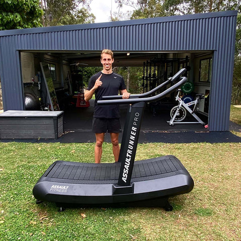 Athlete: Alex Beck training using the AssaultRunner Pro | Gym and Fitness