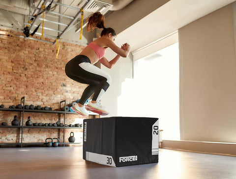 Functional training using Force USA Foam Plyo Box | Gym and Fitness