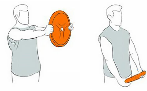 How To Do Weight Plate Front Raise - Benefits, Muscles Worked