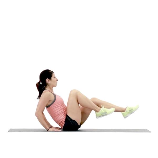 Upright Floor Cycle Exercise