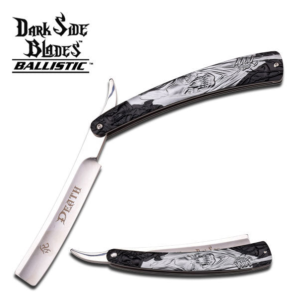 Dark Side Blades Straight Razor Black/Grey