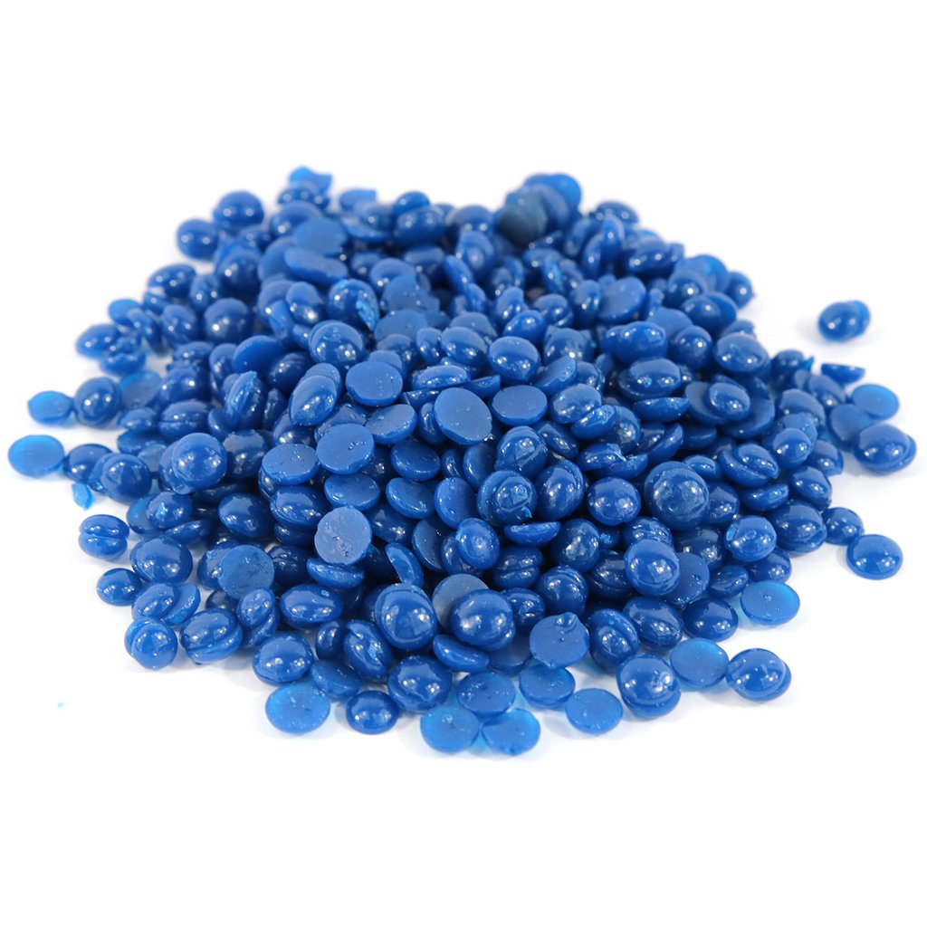 Blue Wax Beads