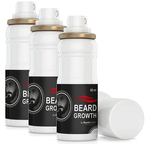 3 Pack of Beard Growth Spray