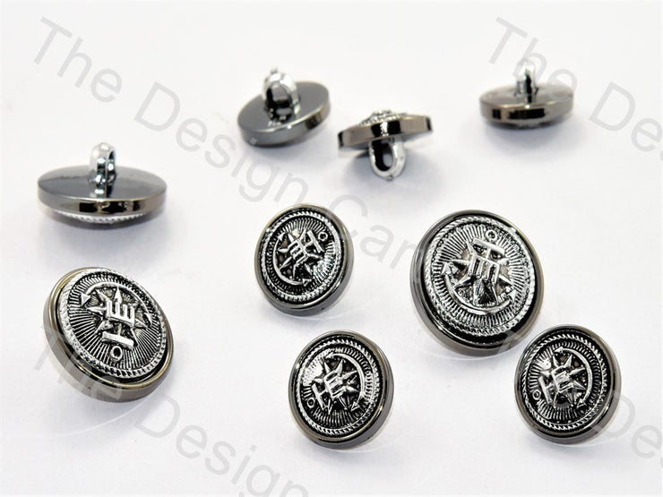 silver suit buttons