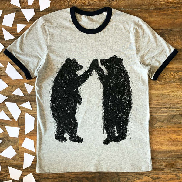 Bear T-Shirts & Jumpers - Hand-Printed in the UK. - Don't Feed the ...