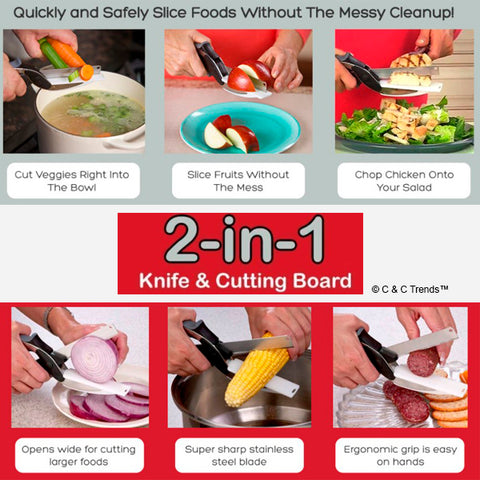 2 in 1 Clever Kitchen Scissors 7a